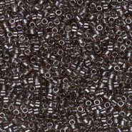 Miyuki delica kralen 11/0 - Transparent sable brown luster DB-1892